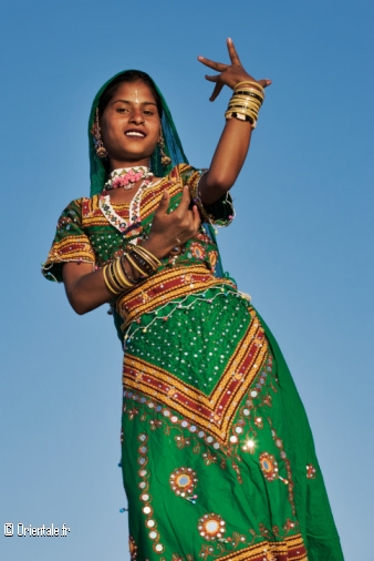 Danseuse indienne du Rajastan Danseuse indienne du Rajastan