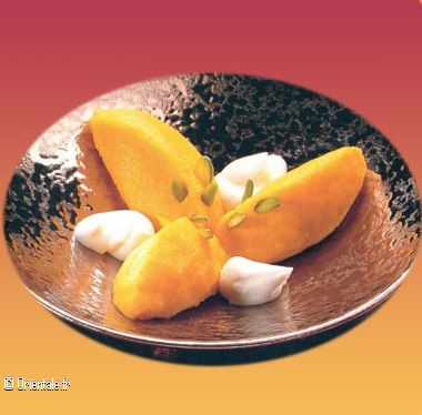 Glace au safran Glace au safran