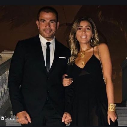 Amr Diab et Dina El-Sherbini Amr Diab et Dina El-Sherbini