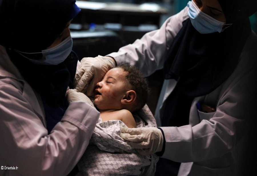 Bébé palestinien Bébé palestinien