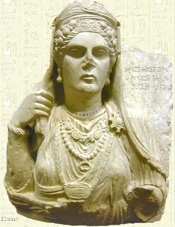 Septimia Bathzabbai ou Zénobie (240-274 après JC) Septimia Bathzabbai ou Zénobie (240-274 après JC)