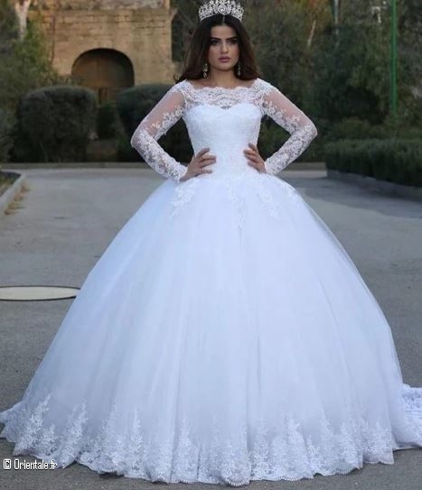 Robe de mariée champêtre, intemporelle !