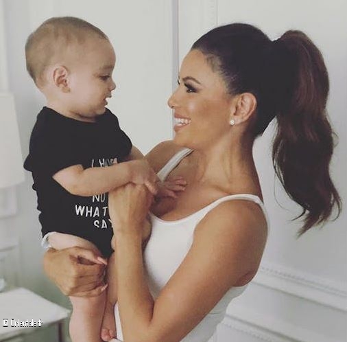 Eva Longoria avec son bb